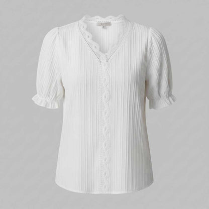 Blusa Elegante de Encaje para Mujer | Ropa Femenina