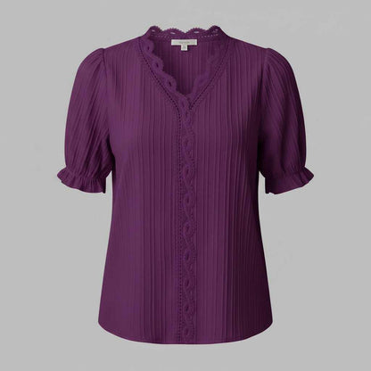 Blusa Elegante de Encaje para Mujer | Ropa Femenina