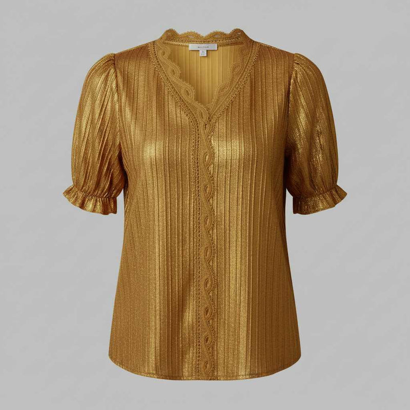Blusa Elegante de Encaje para Mujer | Ropa Femenina