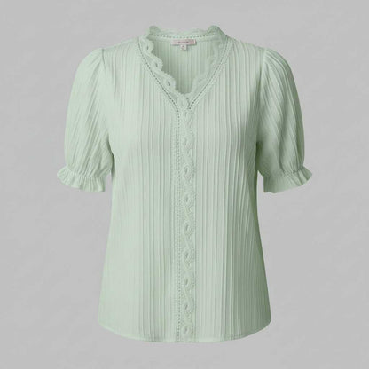 Blusa Elegante de Encaje para Mujer | Ropa Femenina