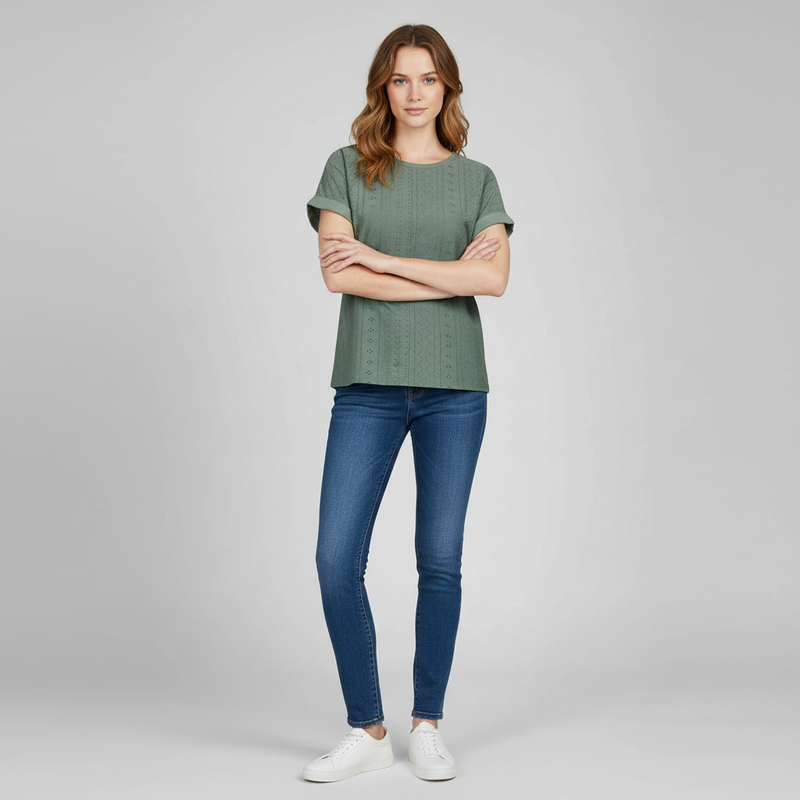 Camiseta Bella | Camiseta Casual de Mujer Suave y Moderna