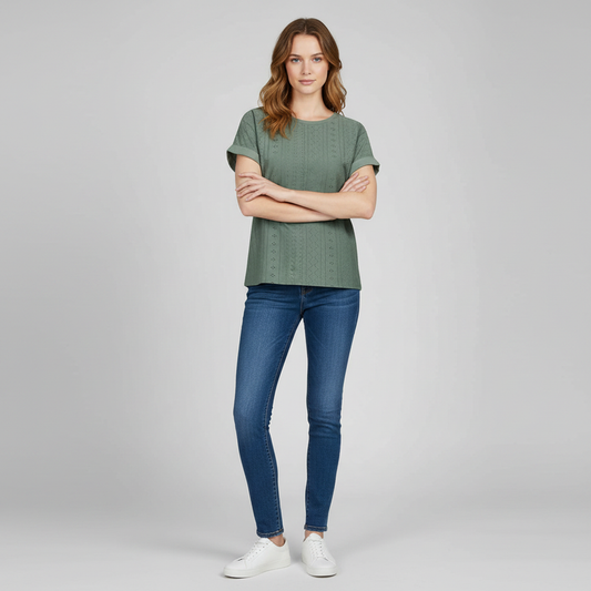 Camiseta Bella | Camiseta Casual de Mujer Suave y Moderna