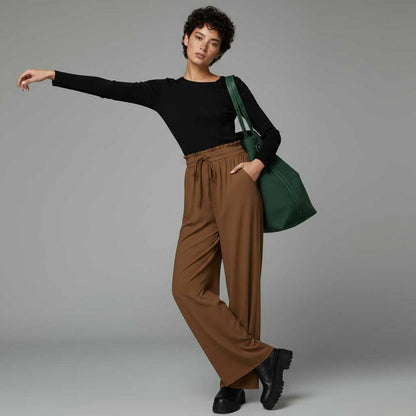 Pantalones Elegantes Mujer | Ropa de Ocio Sofisticada