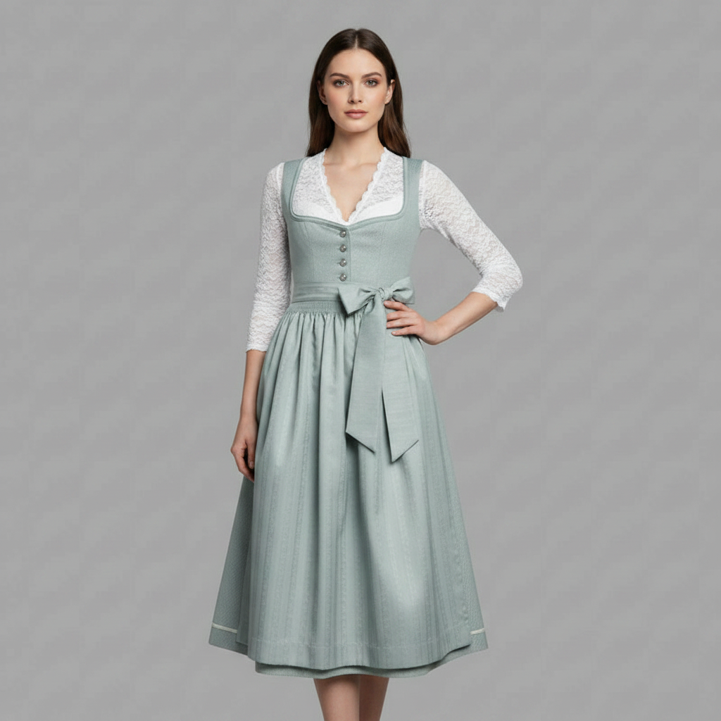 Vestido Tirolés Elegante | Vestido Mujer Tradicional