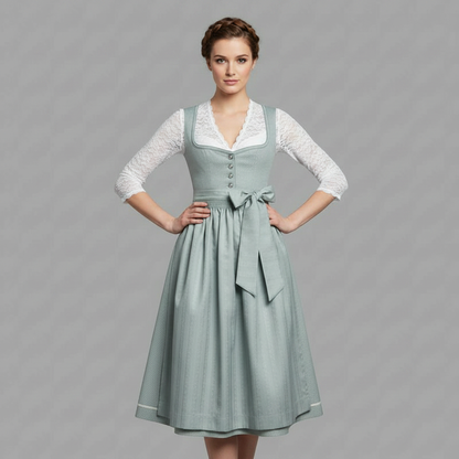 Vestido Tirolés Elegante | Vestido Mujer Tradicional