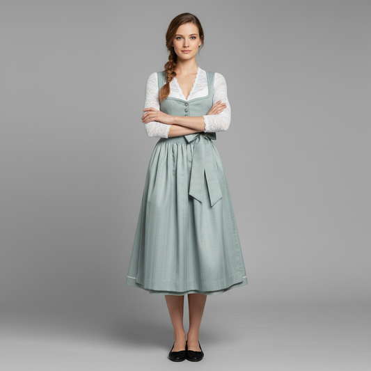 Vestido Tirolés Elegante | Vestido Mujer Tradicional